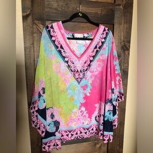 2 piece woven kimono tunic by Kim Gravel